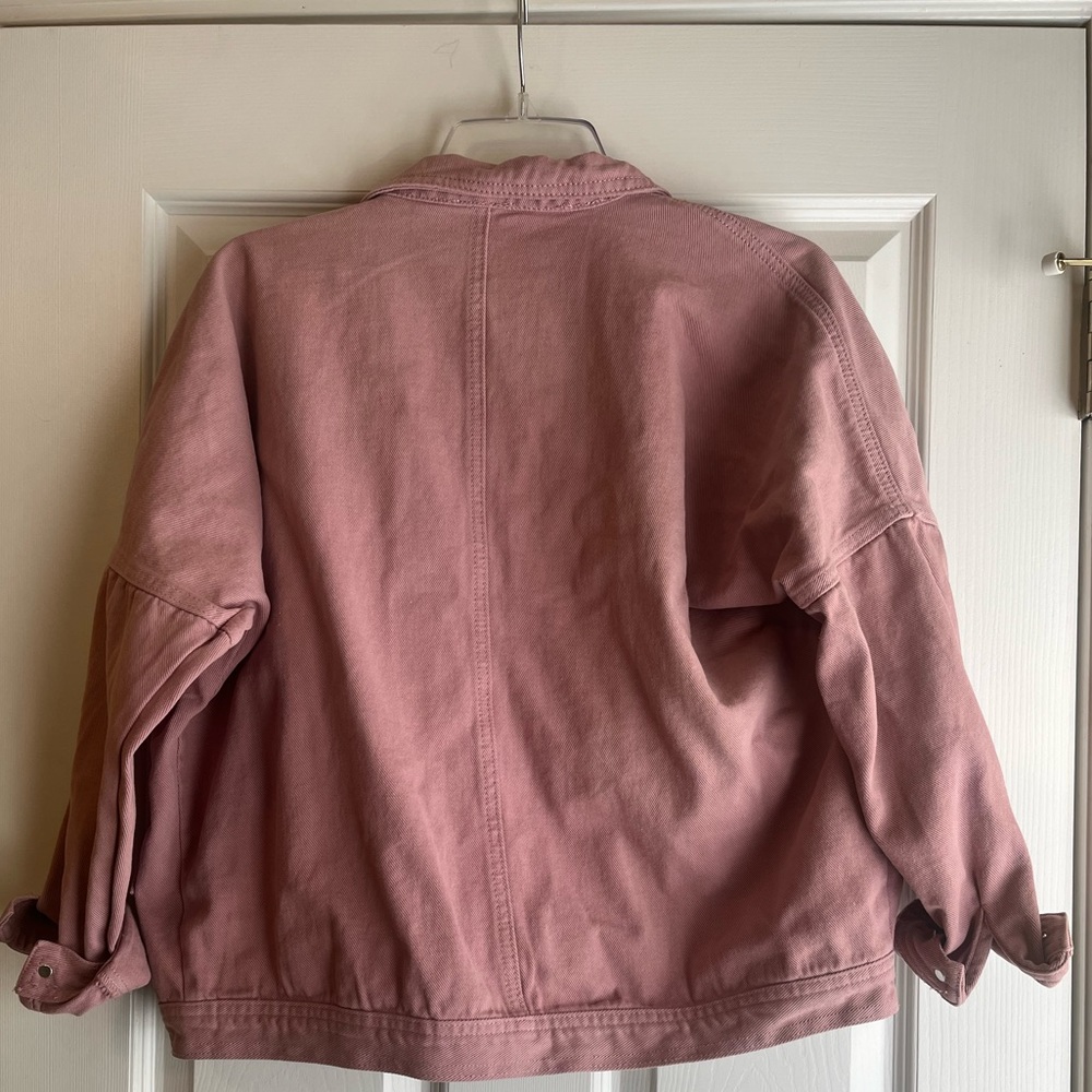 Pink denim jacket - Picture 4 of 6
